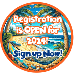 Red button to join Aloha Beach Camp's 2024 summer day camp interest list and get priority registration notification.