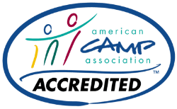 American Camp Assocation Accredited Camp logo.